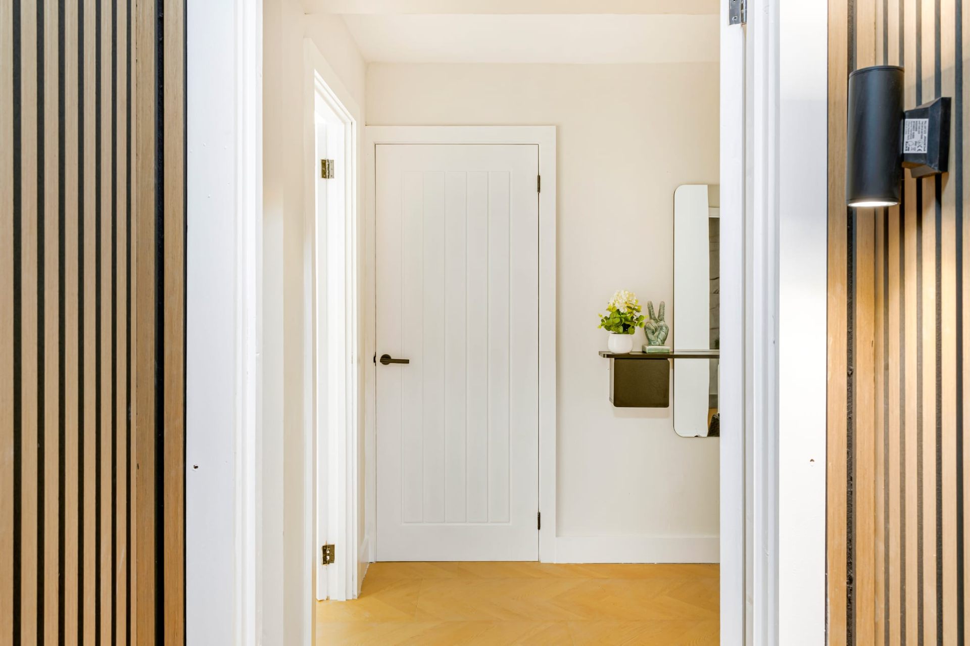 Hallway after refurbishment