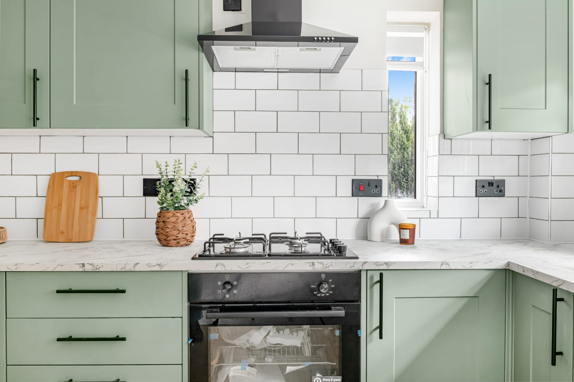 Kitchen — cabinetry & extraction