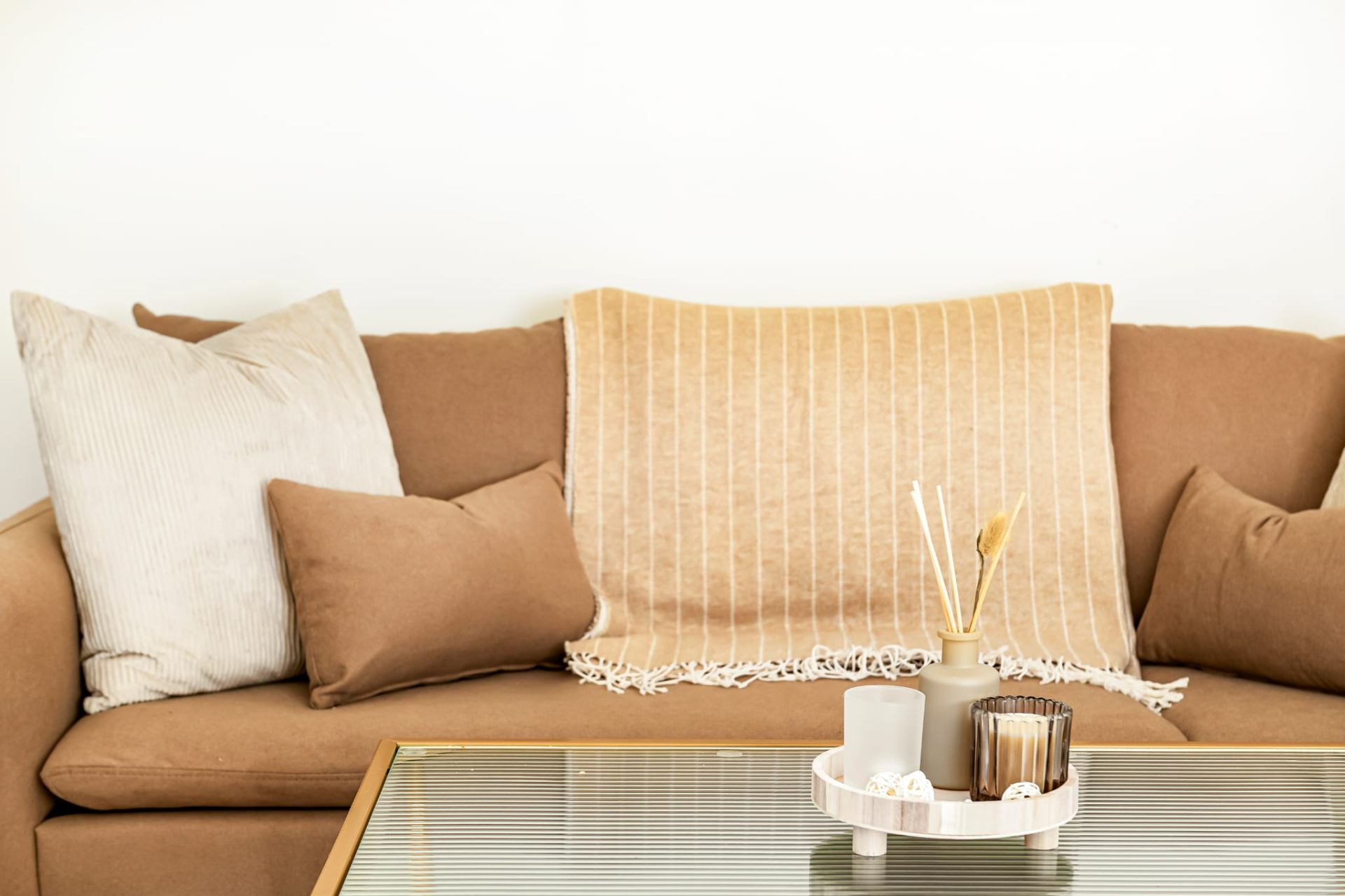 Living room — styled seating
