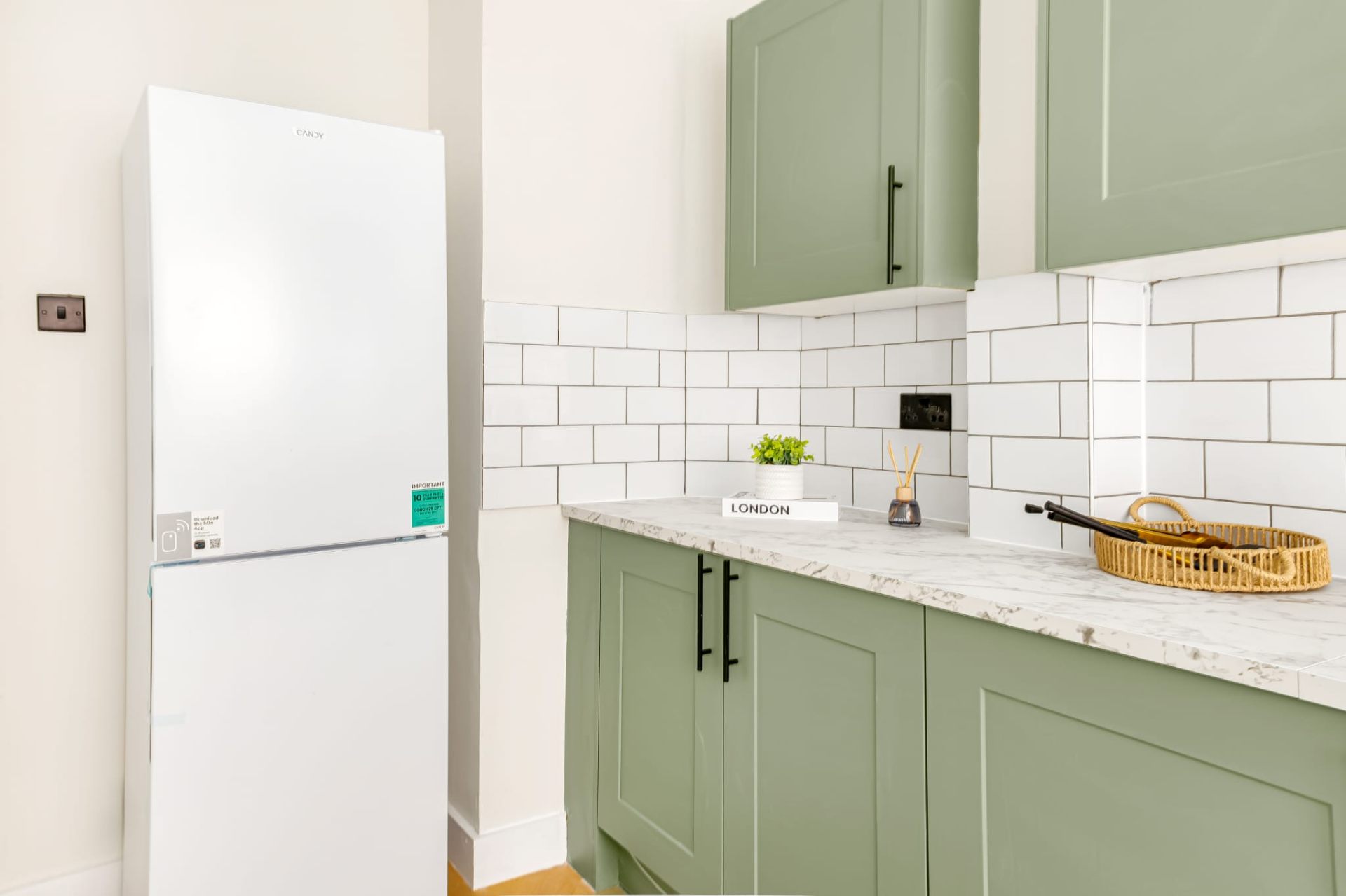Kitchen — appliance run