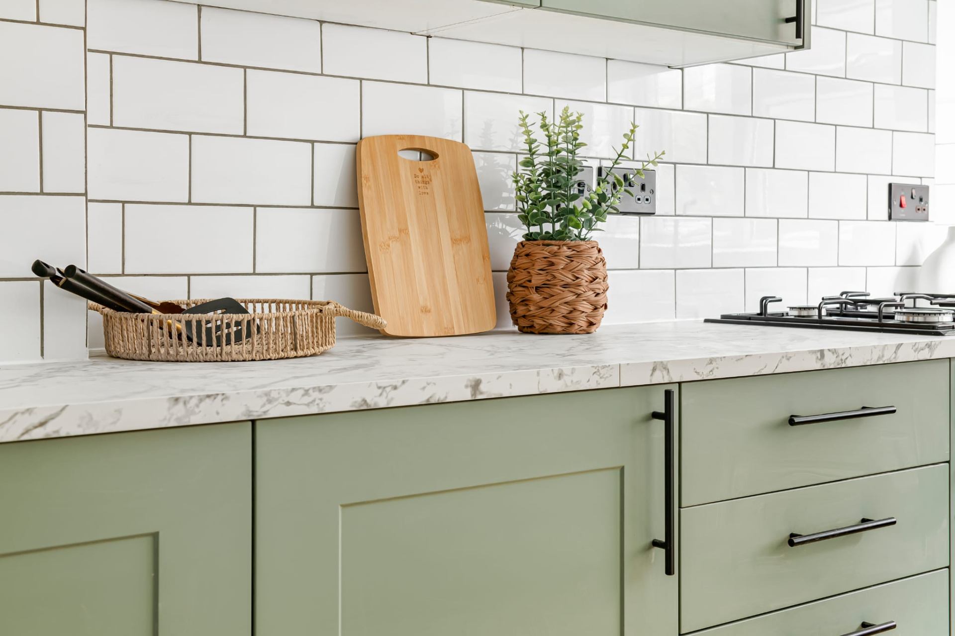 Kitchen — worktop styling