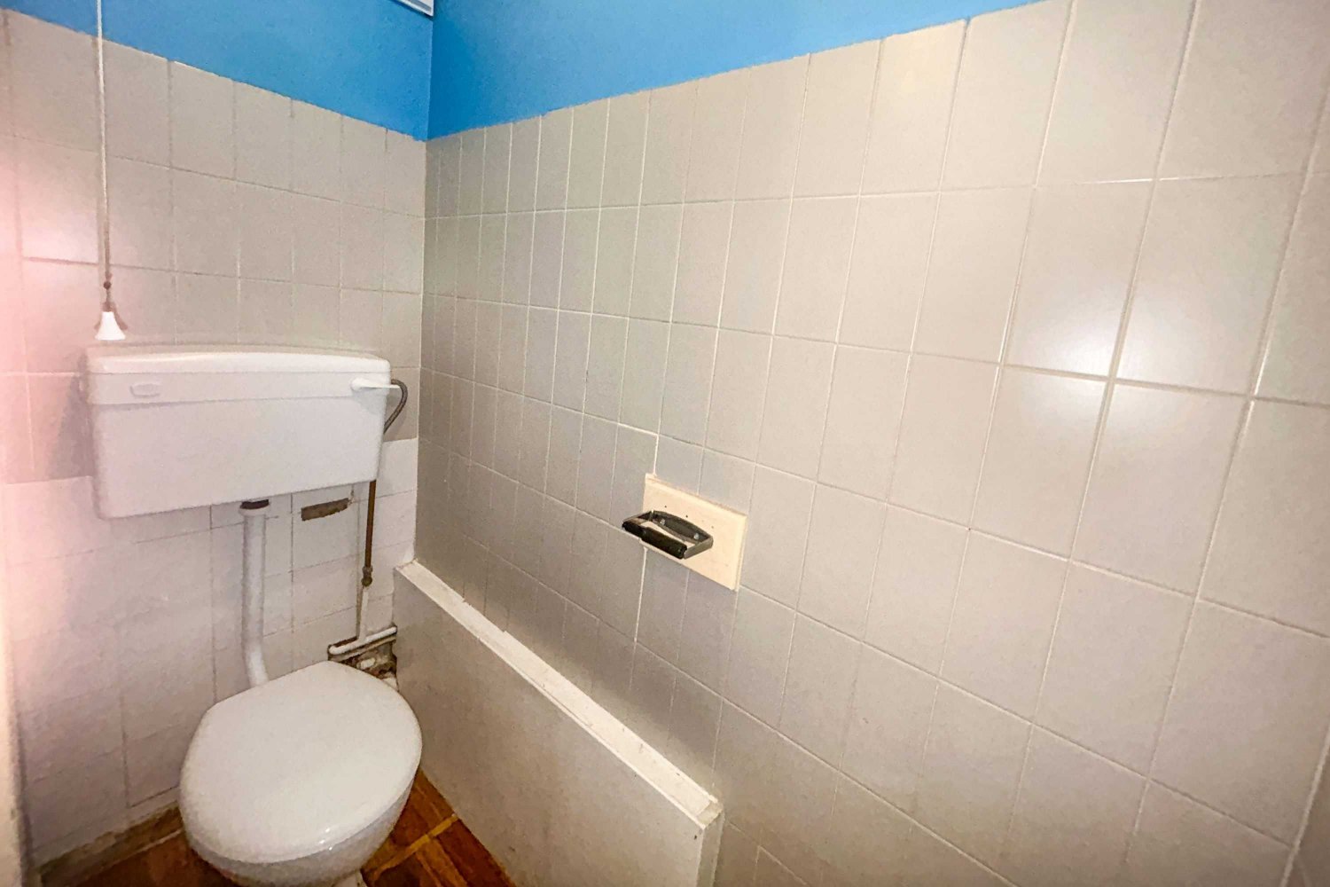 WC before refurbishment